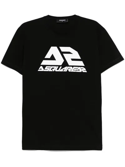Dsquared2 Cotton T Shirt In Black