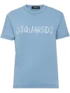 Dsquared2 Cotton T-shirt In Blue