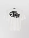 Dsquared2 Cotton T-shirt Collaboration Magliano Graphic Print In White