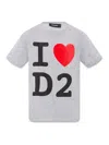 Dsquared2 T-shirts In Gray
