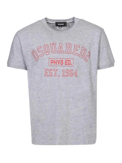 Dsquared2 Cotton T-shirt In Gray