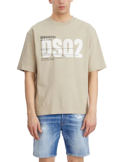 DSQUARED2 DSQUARED2 COTTON T-SHIRT LOOSE FIT