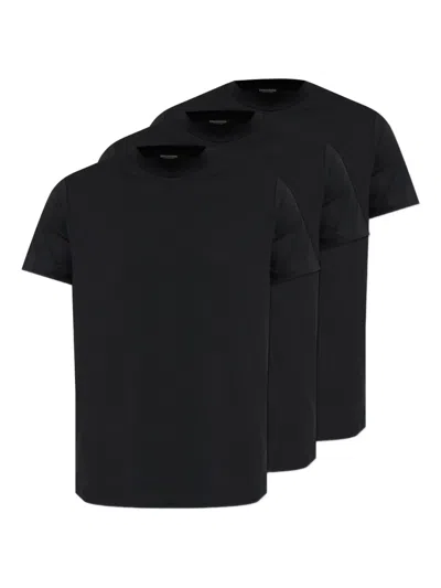 Dsquared2 Underwear T-shirt Three-pack In Black