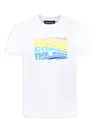 Dsquared2 Cotton T-shirt In Weiss