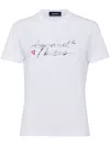 Dsquared2 Cotton T-shirt In White