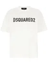 Dsquared2 Dsquared Woman White Cotton T-shirt In White