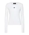 Dsquared2 Icon Long-sleeved T-shirt In White