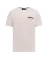 Dsquared2 Cotton T-shirt With Frontal Embossed Logo In White