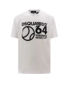 DSQUARED2 COTTON T-SHIRT WITH ICONIC PRINT
