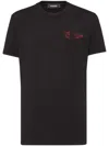 Dsquared2 Graphic Print Cotton Crew Neck T-shirt
