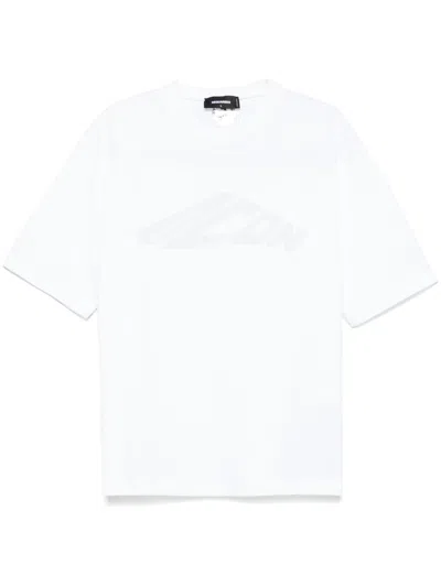 Dsquared2 Cotton T-shirt With Logo In White