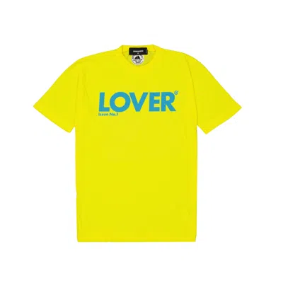 Dsquared2 Cotton T-shirt In Yellow