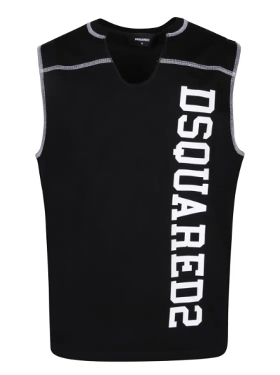 DSQUARED2 COTTON TANK TOP