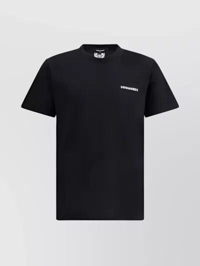 DSQUARED2 COTTON TENNIS T-SHIRT CREW NECK