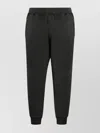 Dsquared2 Cotton Track-pants Elastic Waistband In Black