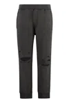 Dsquared2 Cotton Track-pants In Grey
