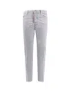 Dsquared2 Cotton Trouser With Back Logo Patch