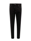 DSQUARED2 COTTON TROUSER WITH BACK LOGO PATCH
