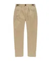 Dsquared2 Cotton Trousers In Neutral