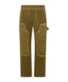 Dsquared2 Elastic Waist Casual Pants In Green