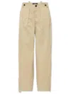 Dsquared2 Cotton Trousers In Neutrals