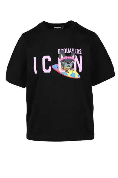 Dsquared2 Cotton T-shirt - Black