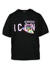 Dsquared2 Cotton T-shirt - Black In Black