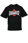 Dsquared2 Cotton T-shirt - Black In Black