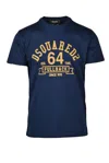 Dsquared2 Cotton T-shirt - Blue In Blue
