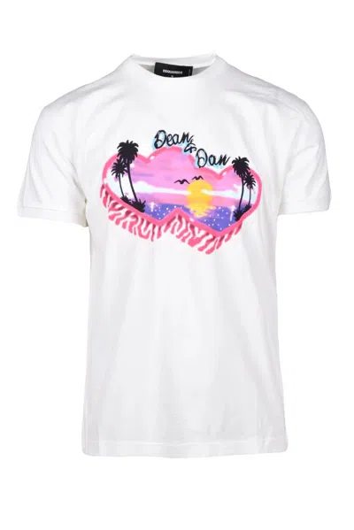 Dsquared2 Cotton T-shirt - White Men