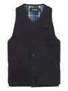 Dsquared2 Cotton Vest In Blue