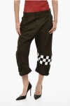 Dsquared2 Cotton Virgin Wool Cropped Pants