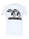Dsquared2 Graphic-print Short-sleeve T-shirt In White