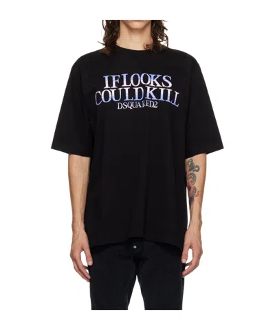Dsquared2 Could Kill Printed T-shirt In Black