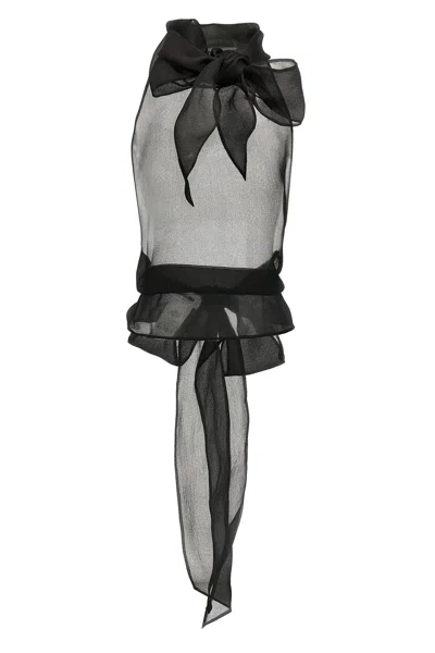 DSQUARED2 DSQUARED2 'COUTURE BOW' TOP