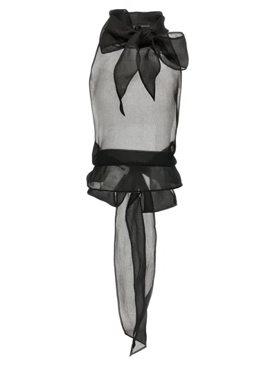 DSQUARED2 COUTURE BOW TOP