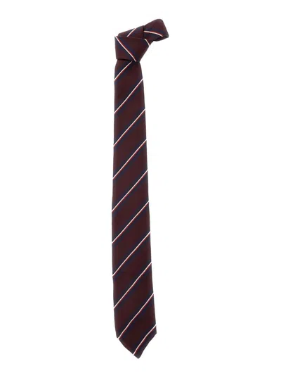 Dsquared2 Cravatta Seta In Brown