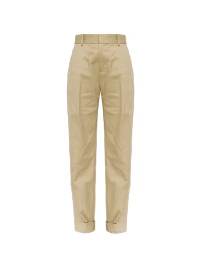 Dsquared2 Creased Trousers In Brown