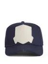 Dsquared2 Crest-appliqué Baseball Cap In Blue