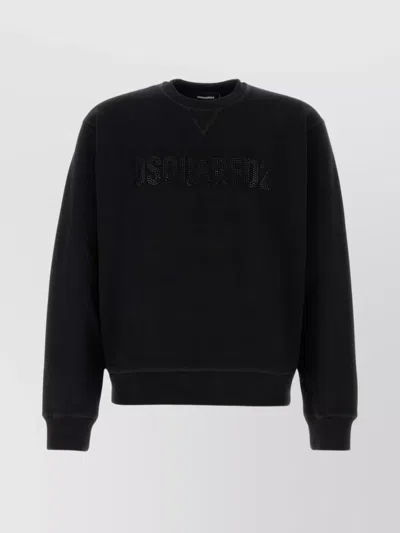 Dsquared2 Crew Neck Cotton Sweatshirt
