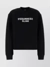 Dsquared2 Crew Neck Cotton Sweatshirt