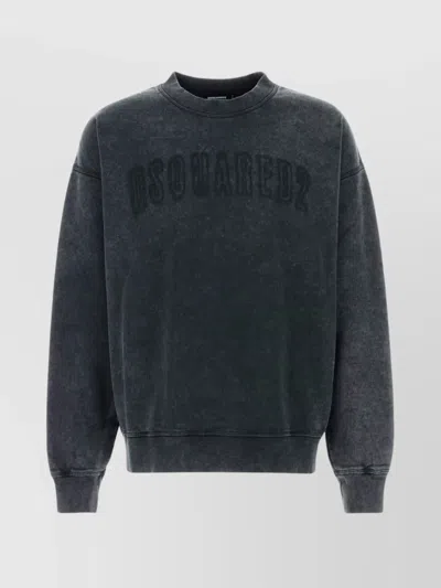 Dsquared2 Crew Neck Cotton Sweatshirt