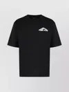 Dsquared2 Graphic Print Cotton Jersey T-shirt In Black