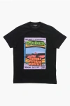 Dsquared2 Crew Neck Double Pipe T-shirt With Front Print
