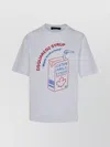 Dsquared2 White Cotton T-shirt