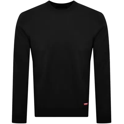 Dsquared2 Crew Neck Knit Jumper Black