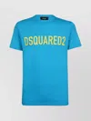 Dsquared2 T-shirt Man T-shirt Sky Blue Size S Cotton In Blue