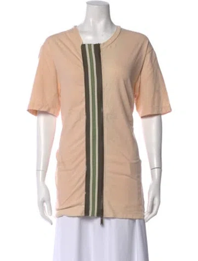 Pre-owned Dsquared2 Crew Neck Short Sleeve T-shirt In Neutral