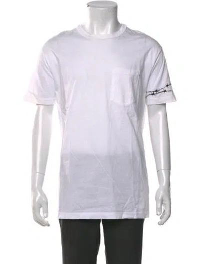 Pre-owned Dsquared2 Crew Neck Short Sleeve T-shirt In Neutral