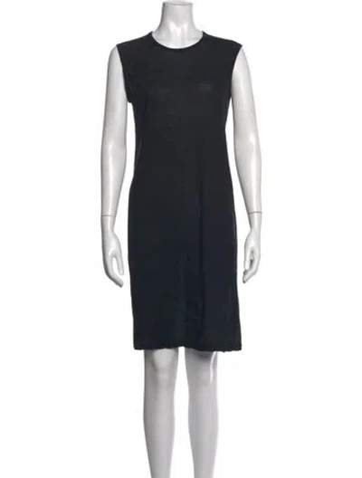 Pre-owned Dsquared2 Crew Neck Sleeveless Top In Blue